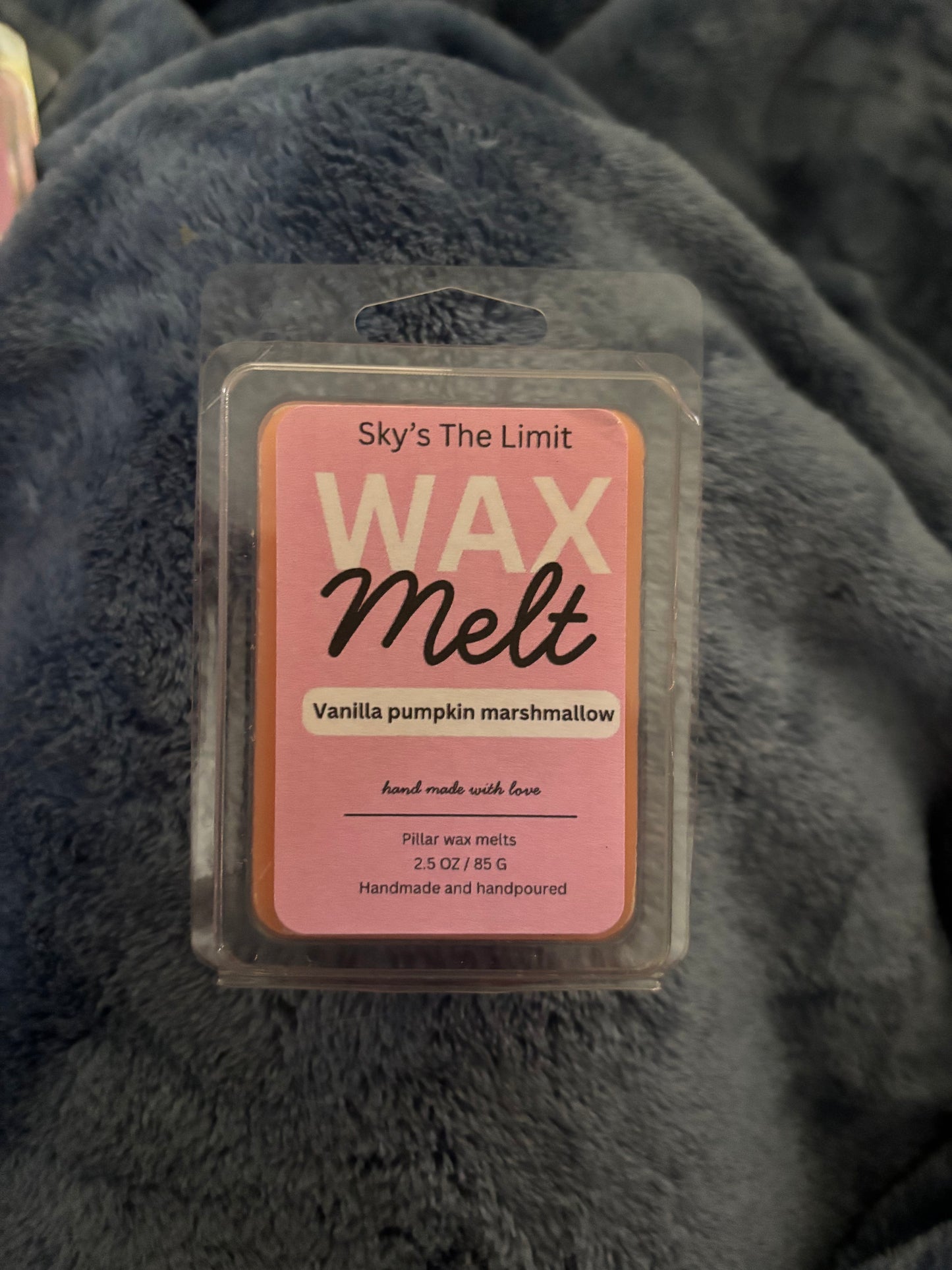 Vanilla pumpkin marshmallow wax melt