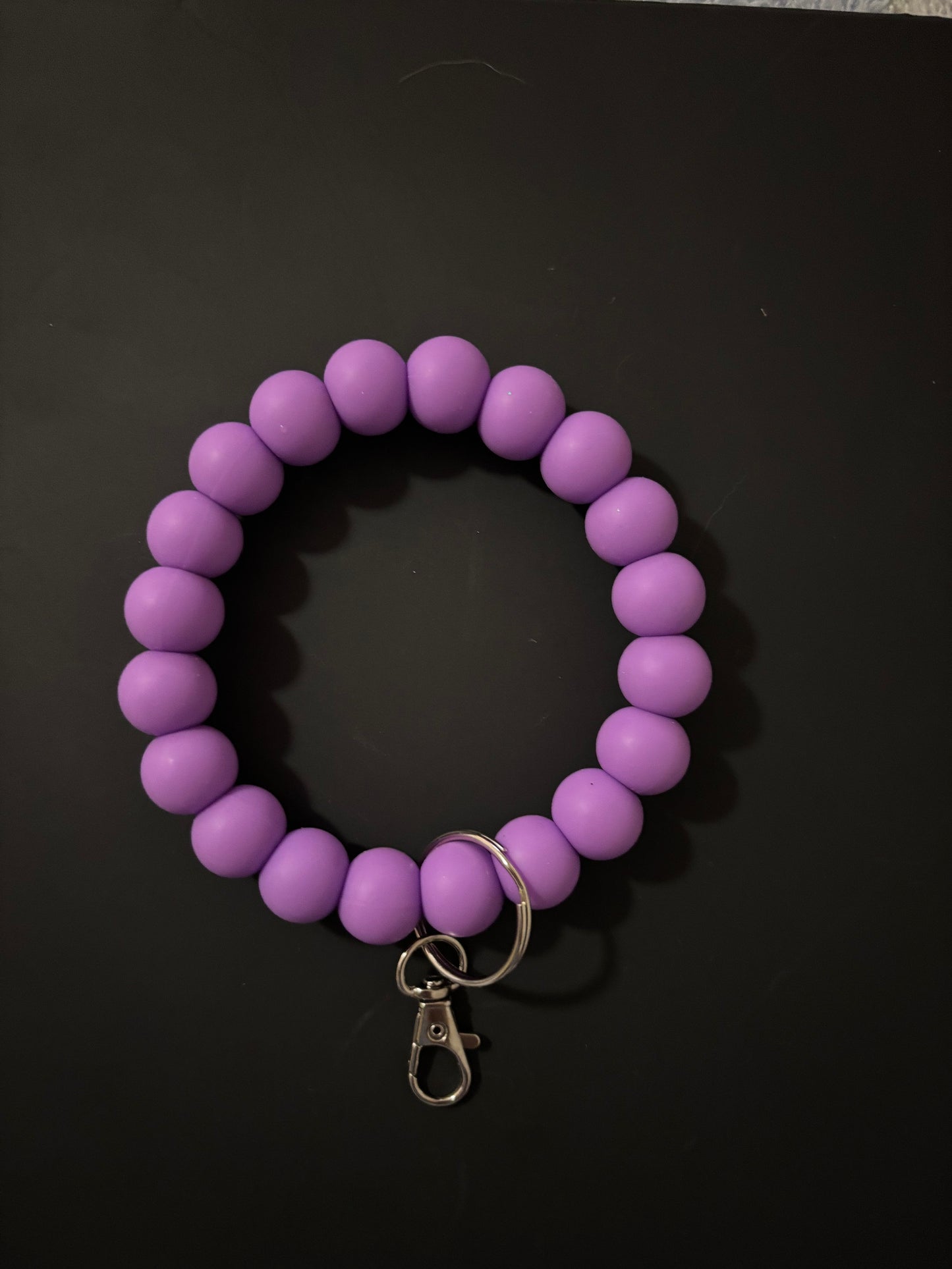 Purple wristlet
