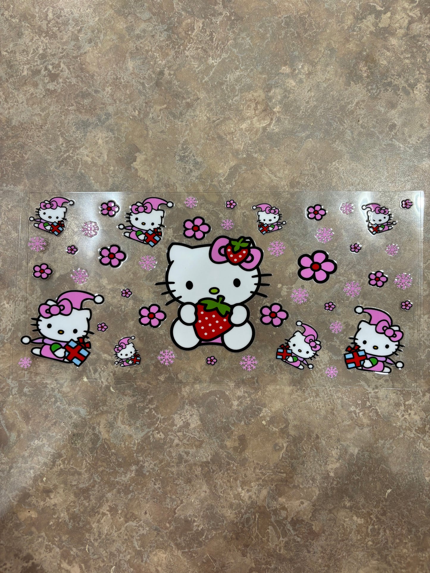 Pink Holiday HK Cup Wrap