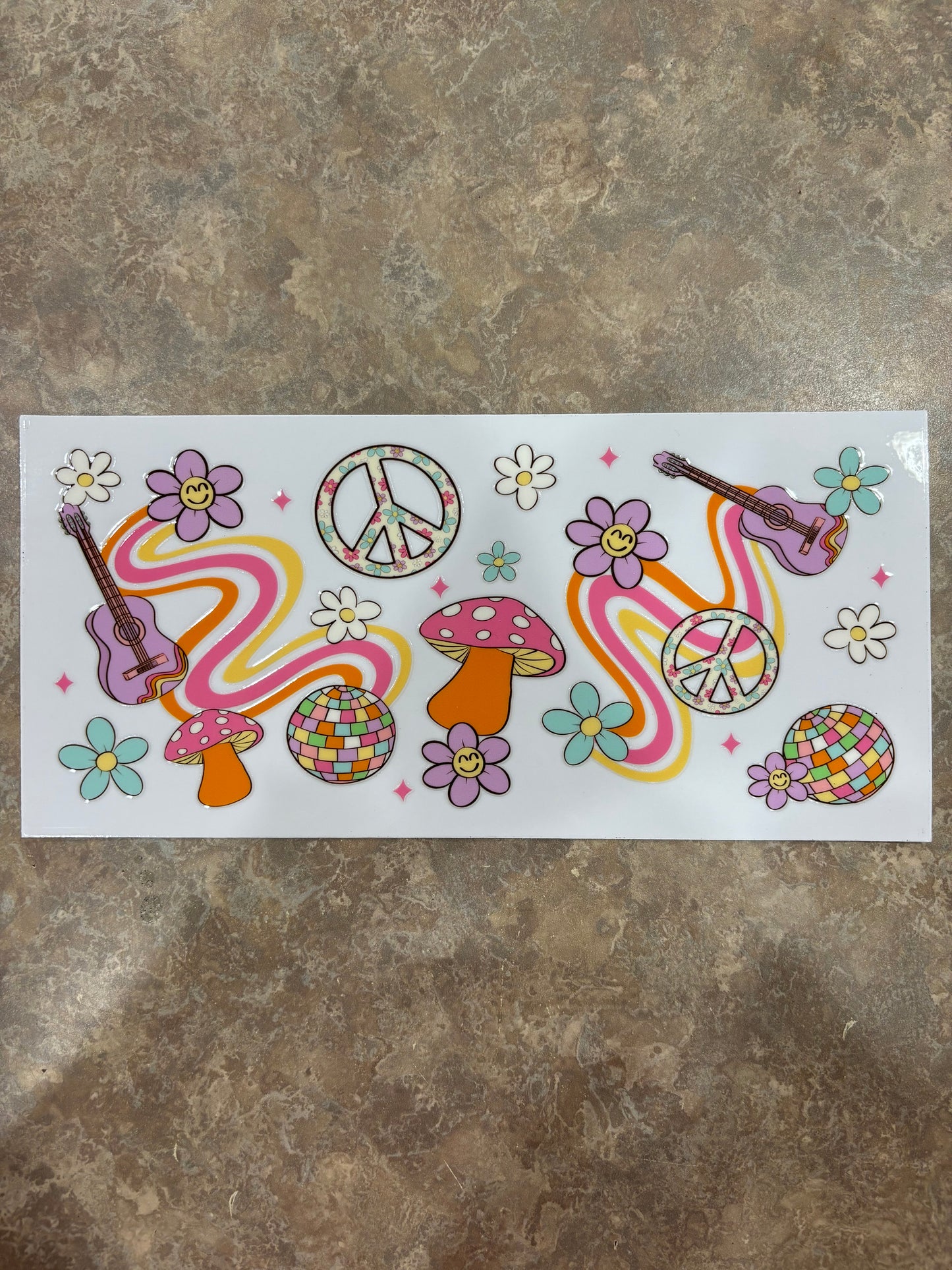 Mushroom and Disco-ball Cup Wrap