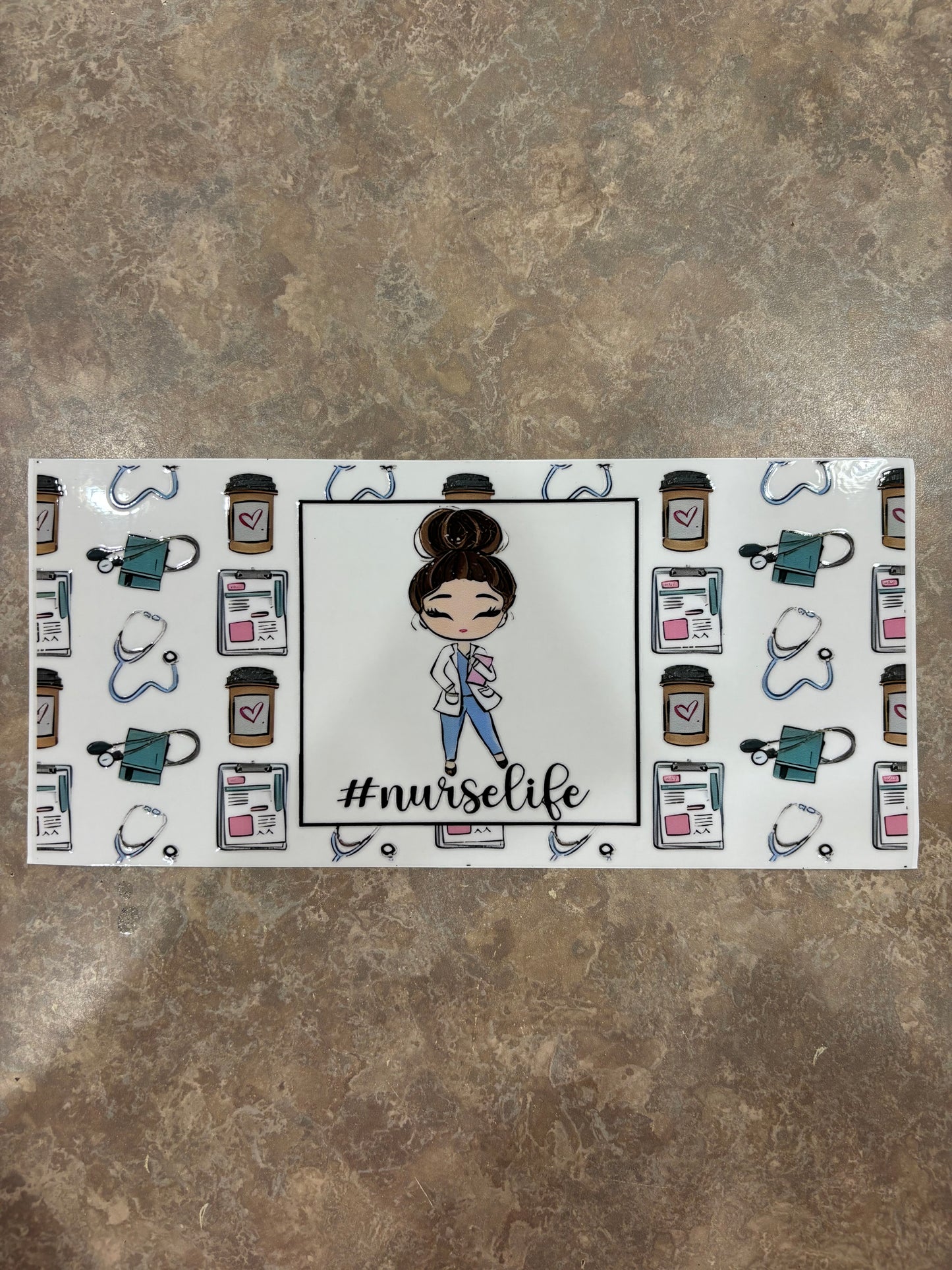 Nurse Life Cup Wrap