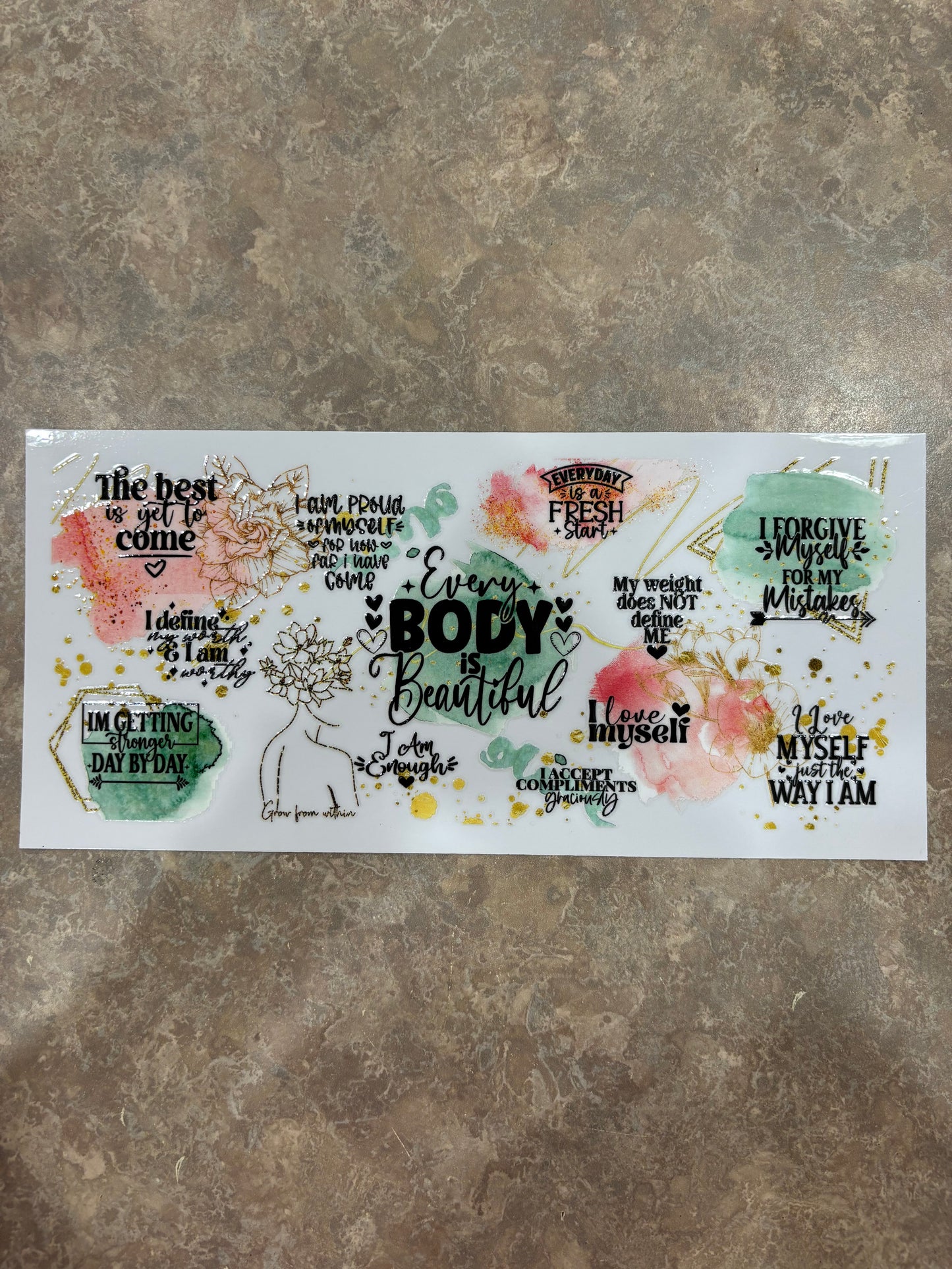 Every BODY is Beautiful Cup Wrap