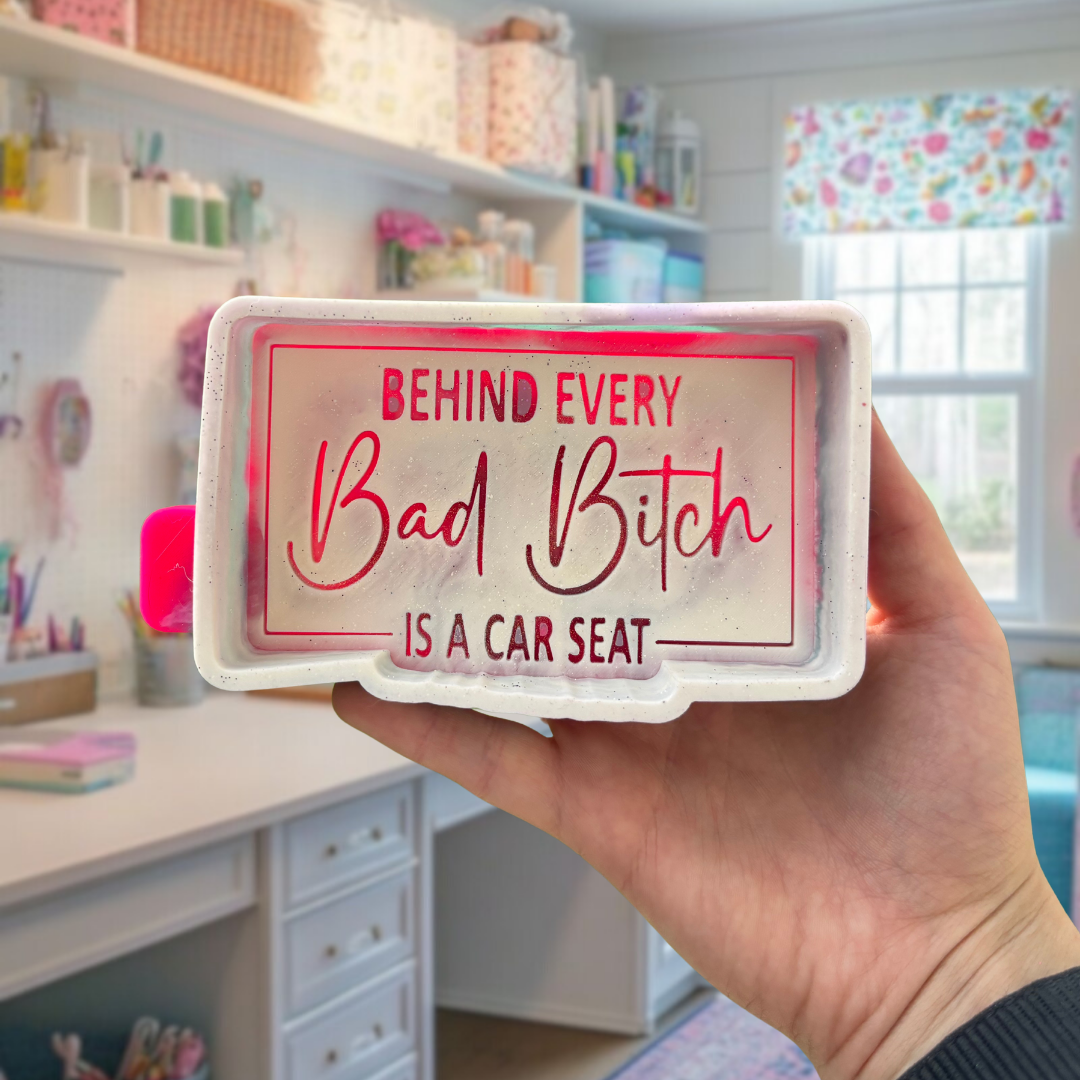 Behind every bad B is a car seat