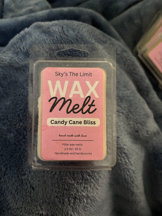 Candy cane bliss wax melt