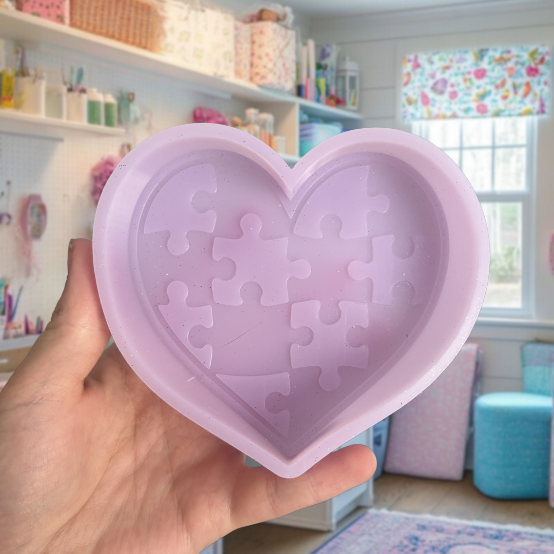 Puzzle piece heart