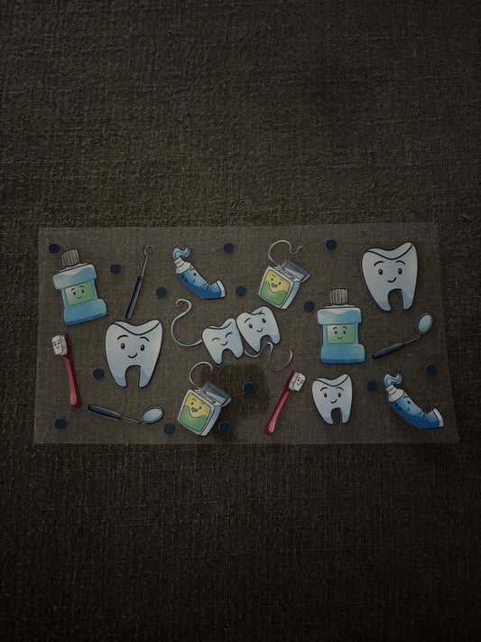 Dental cup wrap