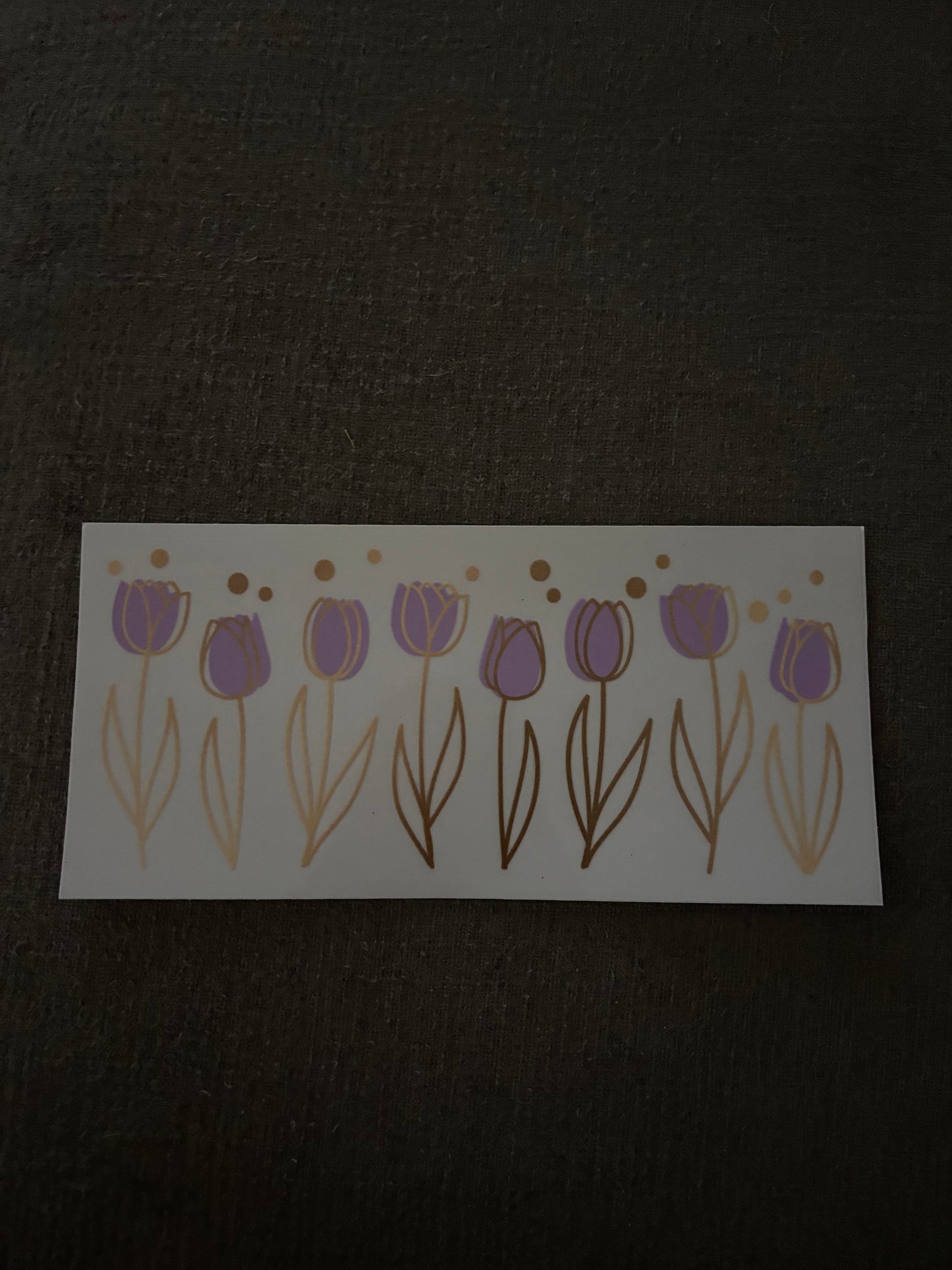 Purple tulips