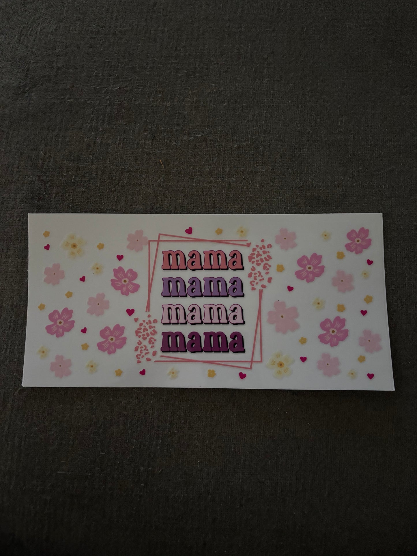 Pink mama cup wrap