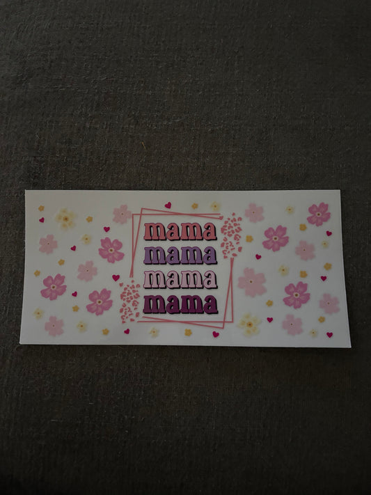 Pink mama cup wrap