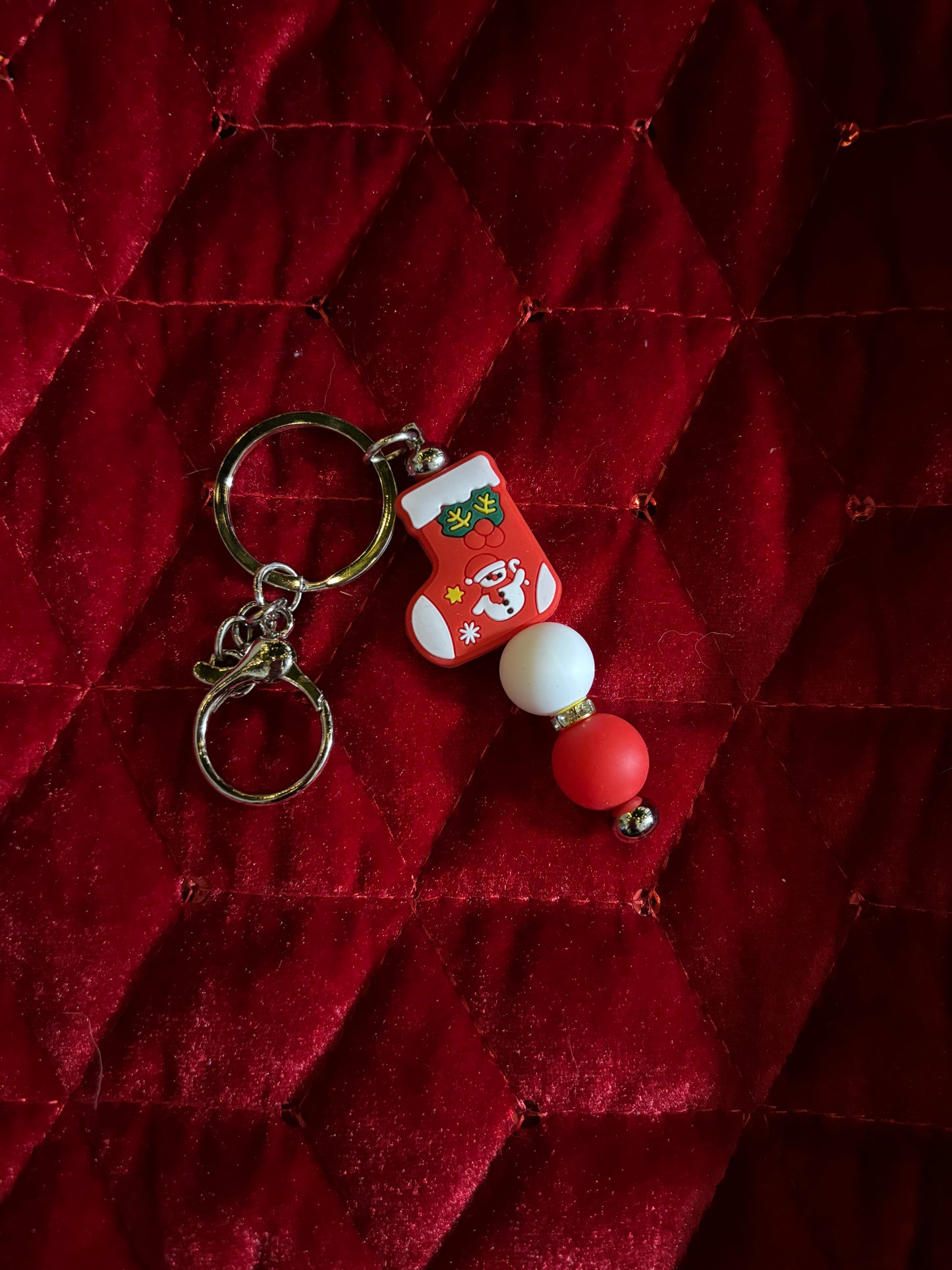 Stocking Keychain