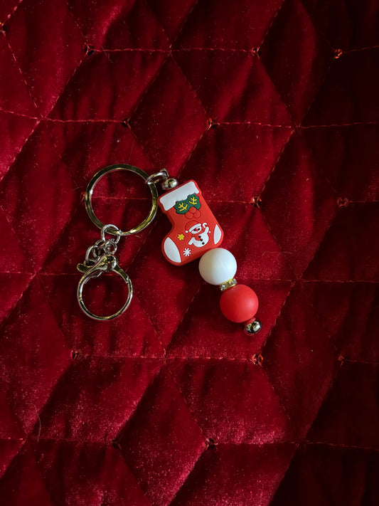 Stocking Keychain