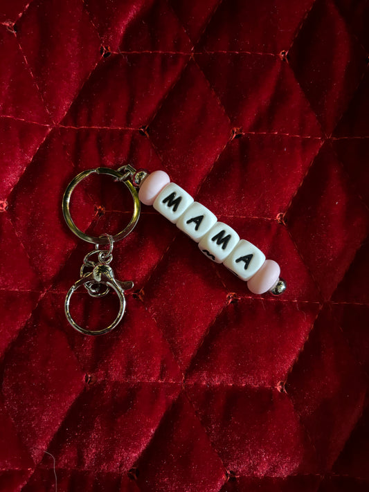 Pink Mama Keychain