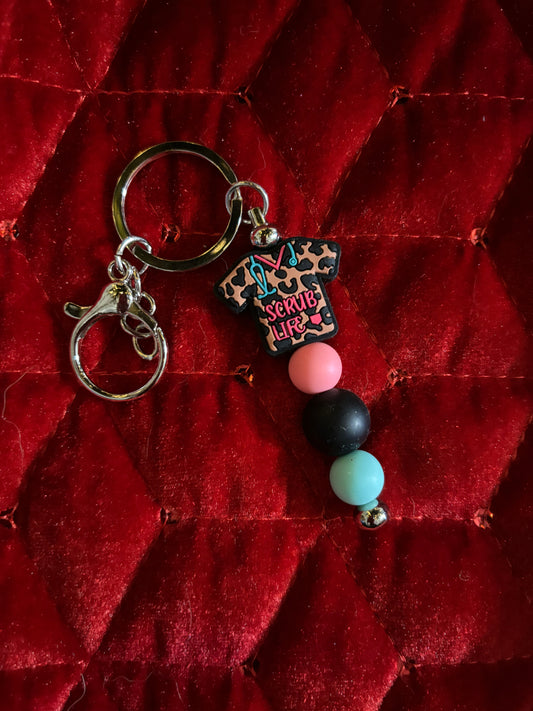 Scrub Life Keychain