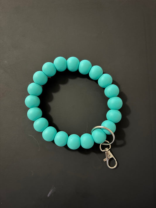 Turquoise wristlet