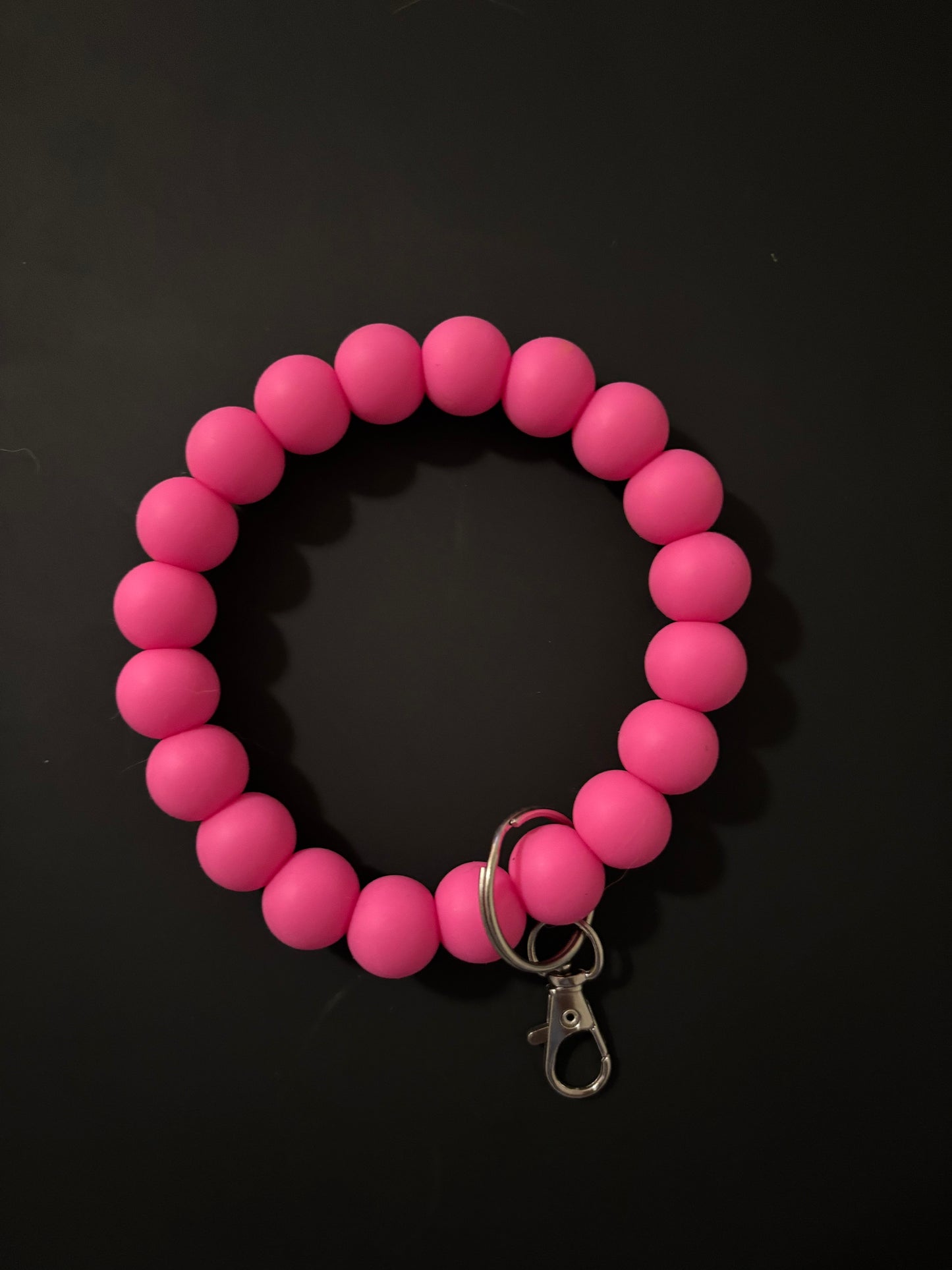 Hot pink wristlet