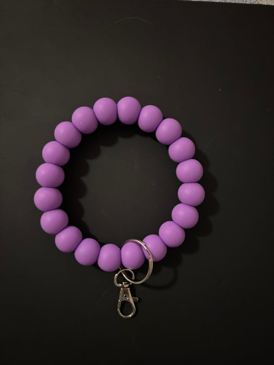 Purple wristlet